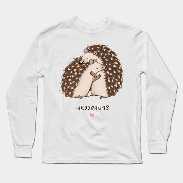 Hedgehugs Long Sleeve T-Shirt by Sophie Corrigan